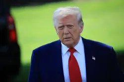 Live updates: Trump puts market struggles on Biden as economy shrinks under his watch